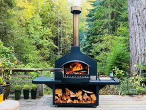New zealand made outdoor fireplace